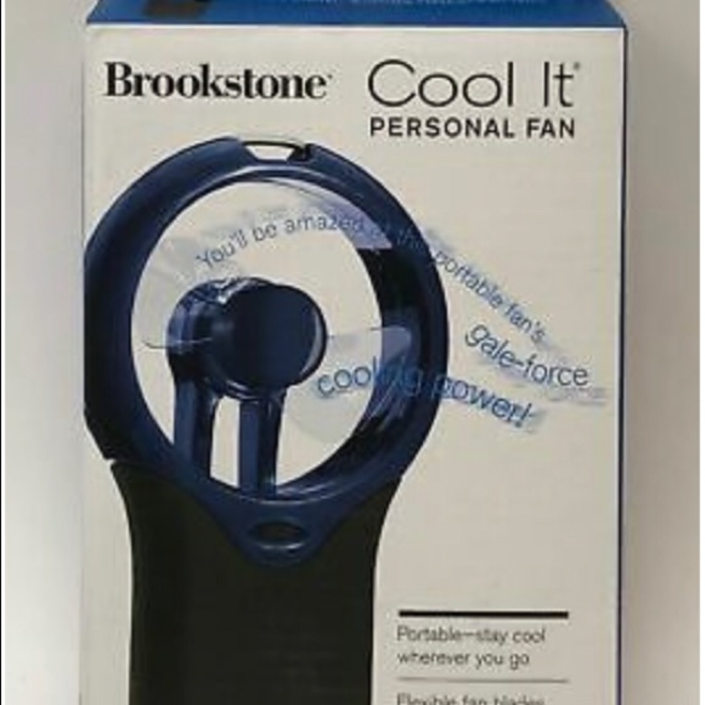 Brookstone Cool It Personal Fan in Blue